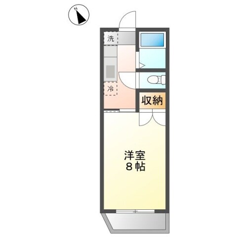 倉敷駅 徒歩15分 4階の物件間取画像