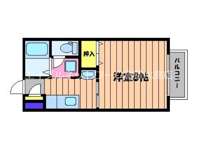 新倉敷駅 徒歩21分 2階の物件間取画像