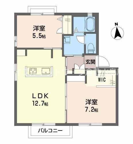 水島駅 徒歩28分 2階の物件間取画像