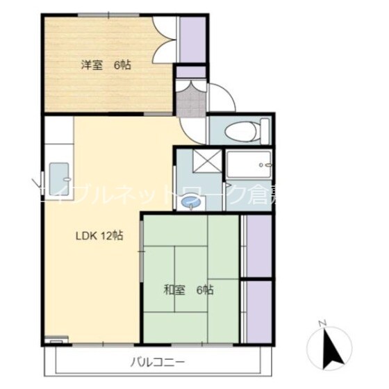 西富井駅 徒歩22分 2階の物件間取画像