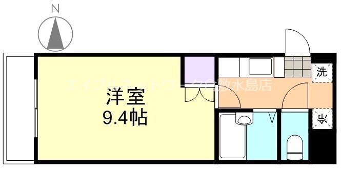 倉敷ライフ・キャンパス　E棟の物件間取画像