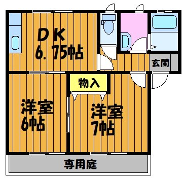 新倉敷駅 徒歩42分 2階の物件間取画像