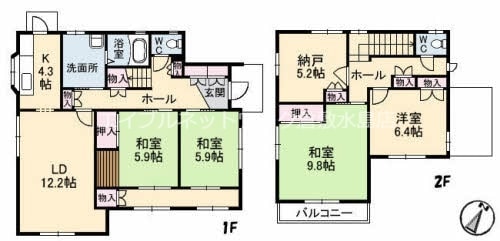 鈴木　邸の物件間取画像