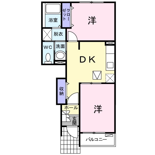 新倉敷駅 バス6分  玉島支所入口下車：停歩14分 1階の物件間取画像