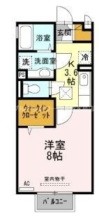 倉敷駅 徒歩11分 1階の物件間取画像