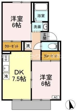 児島駅 徒歩29分 1階の物件間取画像