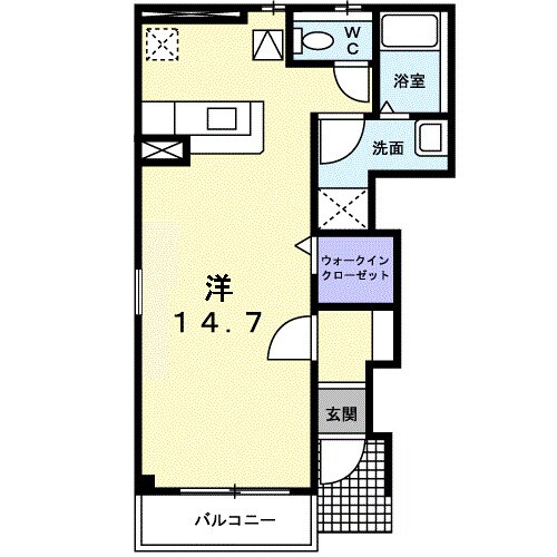 倉敷駅 バス5分  八王寺下車：停歩3分 1階の物件間取画像