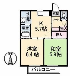 グランセフィラ　B棟の物件間取画像