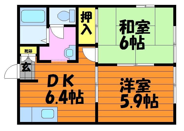 シャーメゾン朝明の物件間取画像