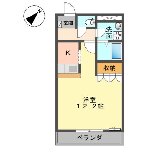 エクセランの物件間取画像