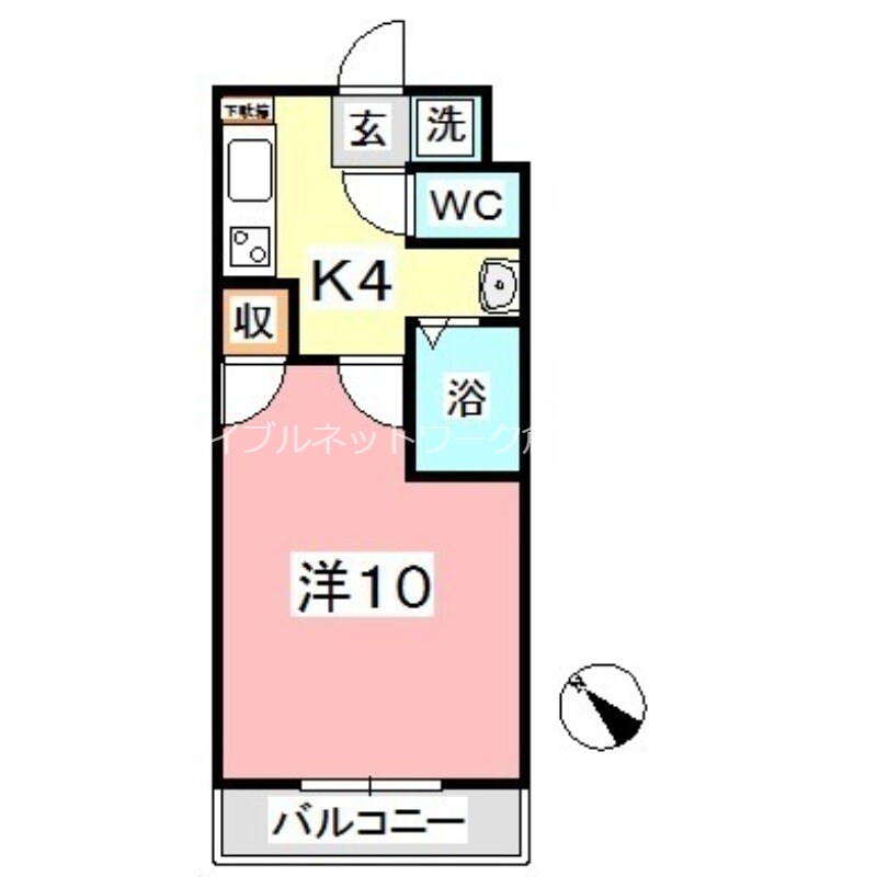 ヴェルニパレの物件間取画像