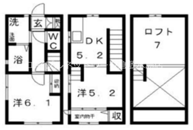 オセロの物件間取画像