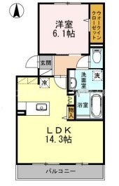 セブンシーズの物件間取画像