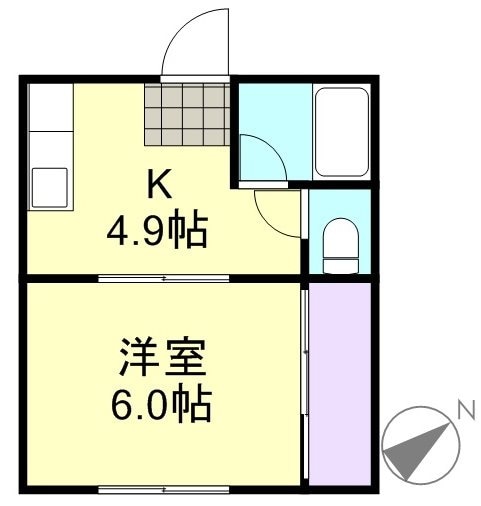 早島駅 徒歩26分 1階の物件間取画像