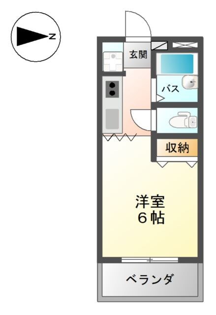 倉敷駅 徒歩20分 1階の物件間取画像