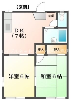 常山駅 徒歩42分 1階の物件間取画像