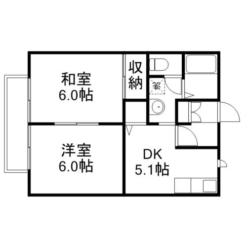 メモワールの物件間取画像