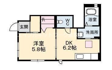 RAINBOW　A棟の物件間取画像