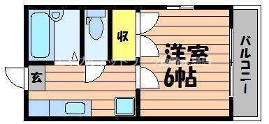 常山駅 徒歩51分 1階の物件間取画像