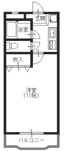 新倉敷駅 徒歩5分 1階の物件間取画像