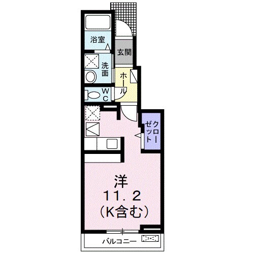 球場前駅 徒歩14分 1階の物件間取画像