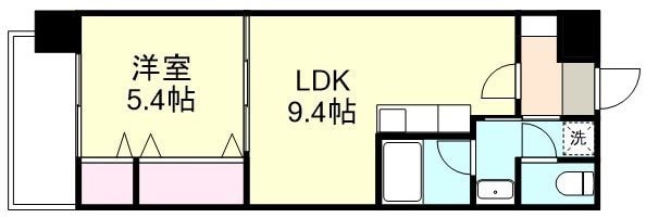 倉敷駅 徒歩24分 7階の物件間取画像