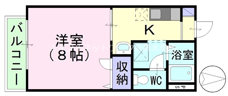 倉敷駅 徒歩35分 1階の物件間取画像