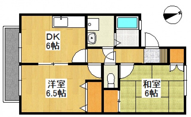 中庄駅 徒歩72分 1階の物件間取画像