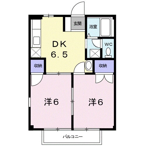 オリ－ブ滝沢の物件間取画像