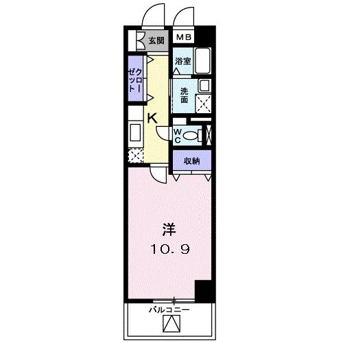 倉敷駅 バス17分  南高入口下車：停歩4分 3階の物件間取画像