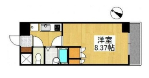 倉敷駅 徒歩12分 1階の物件間取画像