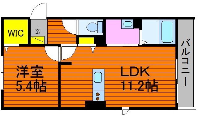 倉敷駅 徒歩17分 2階の物件間取画像