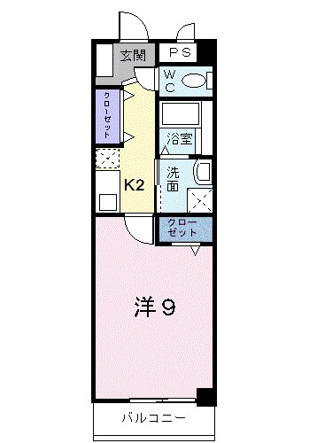 倉敷駅 徒歩5分 4階の物件間取画像