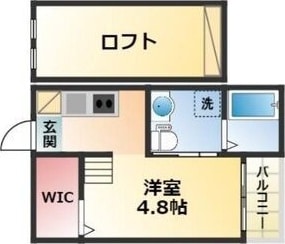 本陣駅 徒歩5分 2階の物件間取画像