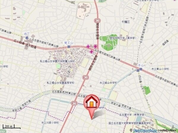 名古屋大学駅 徒歩14分 2階の物件内観写真