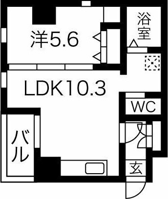 丸の内駅 徒歩6分 3階の物件間取画像