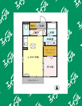 ウィルコートⅡの物件間取画像