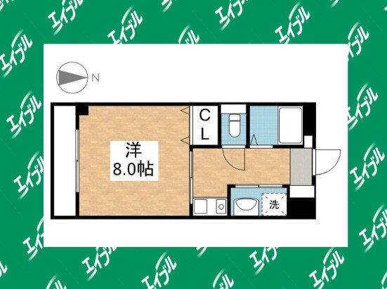 アビテイケダの物件間取画像