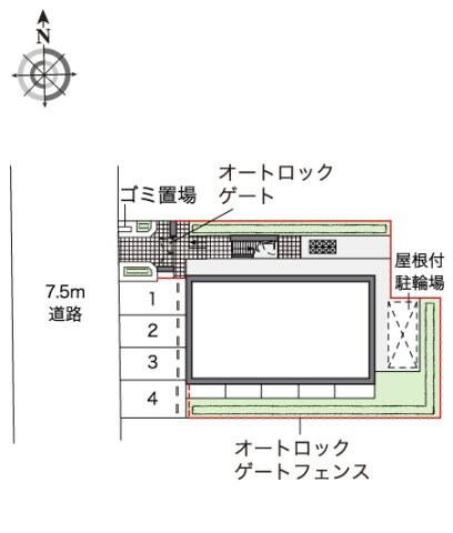 レオパレスブオーノの物件外観写真