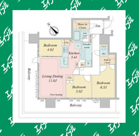 NAGOYA the TOWERの物件間取画像