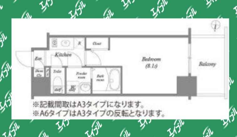 エスリード新栄マルスの物件間取画像