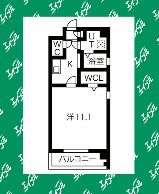 ラ・ヴィアンパレスⅡの物件間取画像