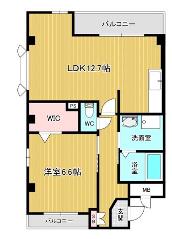 サンテラスの物件間取画像