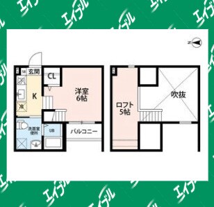 シャンフェルト原の物件間取画像