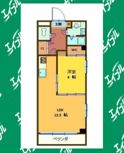 グランドヒルズ入場2番館の物件間取画像