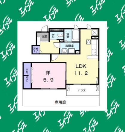 ポラリスの物件間取画像