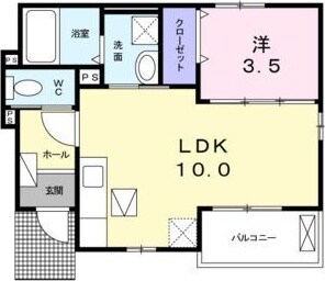 フェリス・Kの物件間取画像