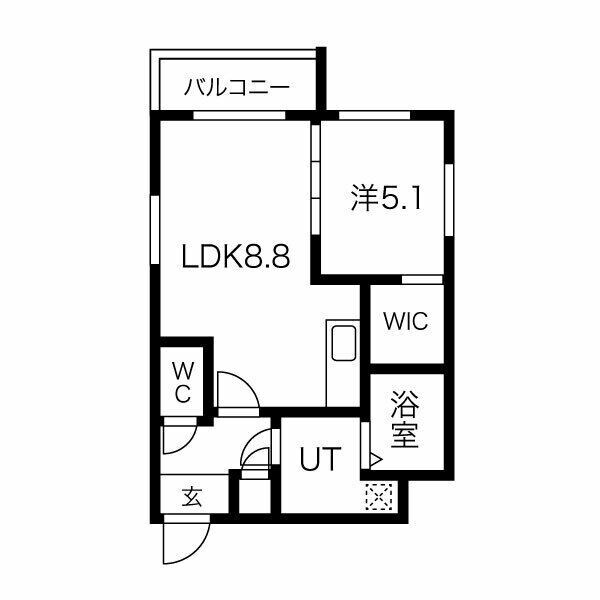 中村日赤駅 徒歩4分 3階の物件間取画像