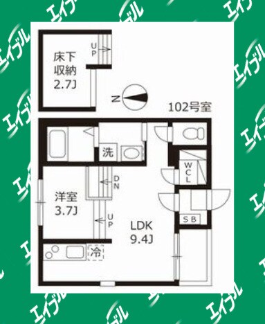 フォーラムエスの物件間取画像