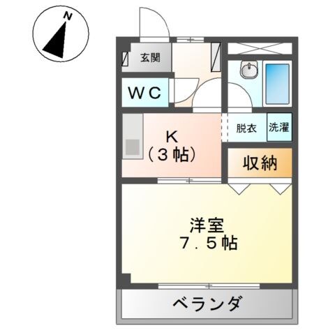 リヴィエールの物件間取画像